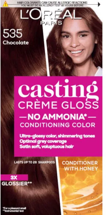 L’Oreal Casting Creme Gloss Боя за коса без амоняк 535 Chocolate