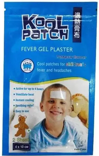 Kool Patch Лепенка с гел срещу висока температура 5см/11см х 2 броя
