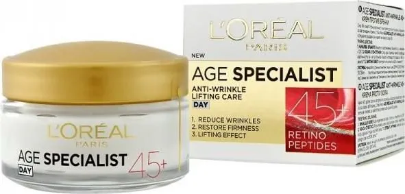 L’Oreal Age Specialist 45+ Дневен крем за лице с лифтинг ефект 50 мл