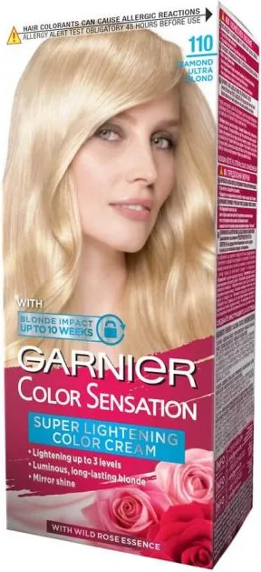 Garnier Color Sensation Трайна боя за коса, 110 Diamond Ultra Blond