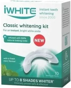 iWHITE Instant Гел-шини за незабавно избелване на зъбите 10 бр Комплект