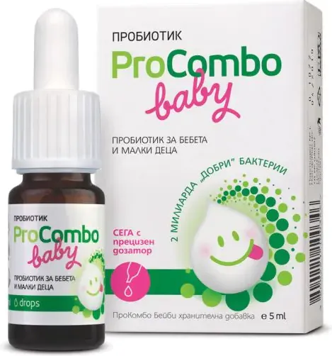 ProCombo Baby Пробиотик за бебета и малки деца капки 5 мл