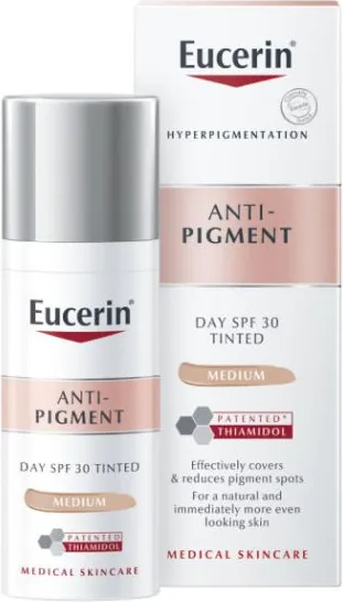 Eucerin Anti-Pigment Дневен тониран крем за лице с тъмен нюанс SPF30 50 мл