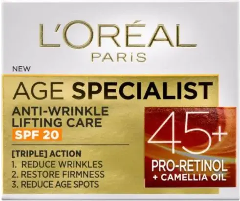 L’Oreal Age Specialist 45+ Дневен крем за лице със SPF20 50 мл