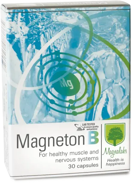 Magneton B За здрава мускулна и нервна система х30 капсули Magnalabs