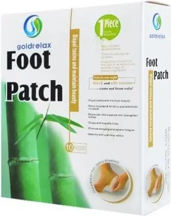 Goldrelax Детоксикиращи лепенки за крака 10 бр