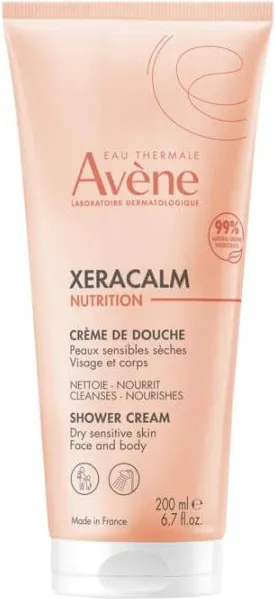 Avene Xeracalm Nutrition Душ крем за лице и тяло 200 мл