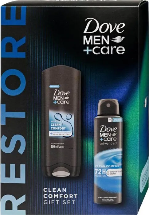 Dove Men+Care Clean Comfort Подаръчен комплект 2 части