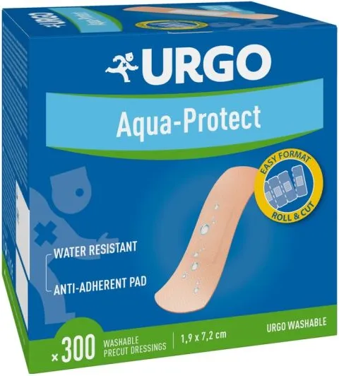 Urgo Washable Миещ се пластир за малки рани х300 бр