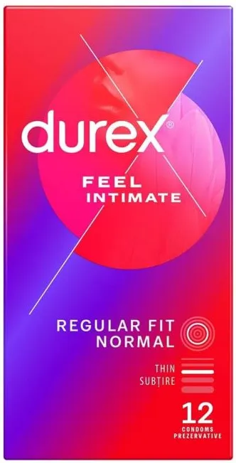 Durex Feel Intimate презервативи 12 бр