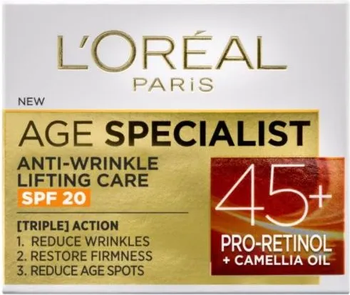 L’Oreal Age Specialist 45+ Дневен крем за лице със SPF20 50 мл