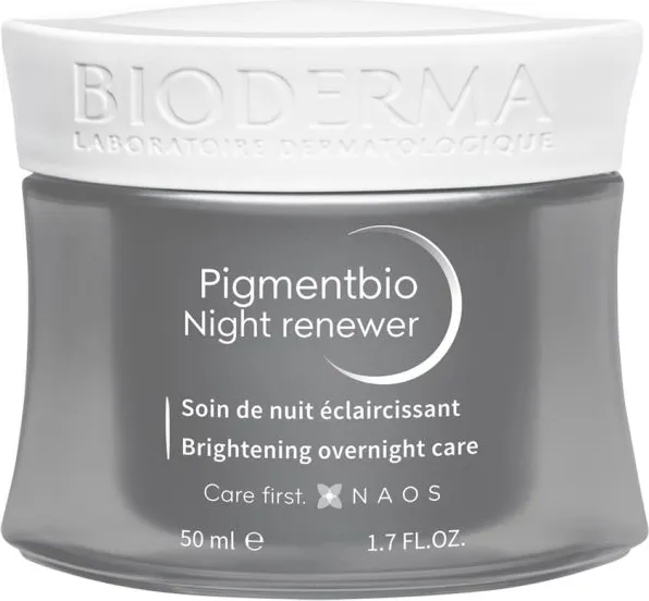 Bioderma Pigmentbio Изсветляващ нощен крем за лице против пигментации 50 мл