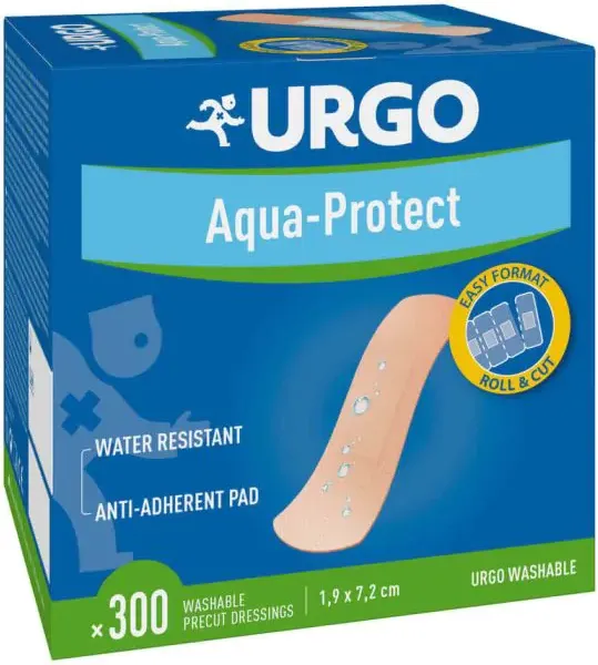Urgo Washable Миещ се пластир за малки рани х300 бр