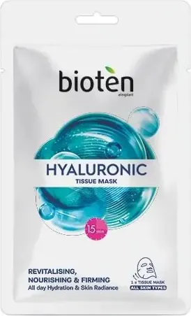 Bioten Hyaluronic Хидратираща маска за лице с хиалуронова киселина 1 брой