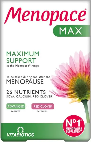 Menopace Max В периода на менопауза х56 таблетки + 28 капсули Vitabiotics