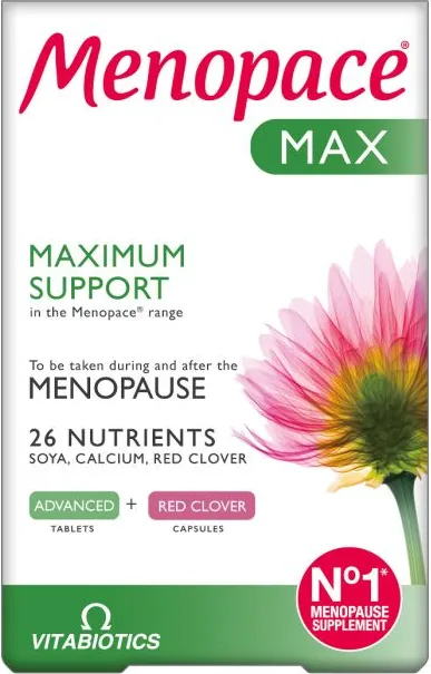 Menopace Max В периода на менопауза х56 таблетки + 28 капсули Vitabiotics