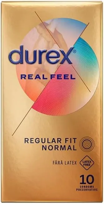 Durex Real Feel презервативи 10 бр