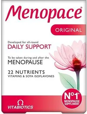 Menopace Original при менопауза  x 30 таблетки Vitabiotics