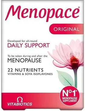 Menopace Original при менопауза  x 30 таблетки Vitabiotics