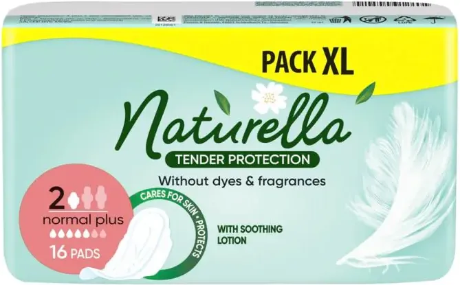 Naturella Tender Protection Normal Plus Дамски превръзки x 16 бр