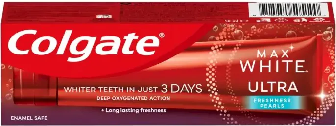 Colgate Max White Freshness Pearls Избелваща паста за зъби 50 мл