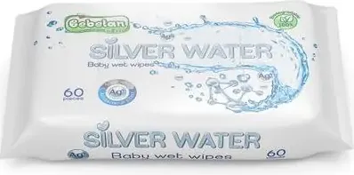 Bebelan Silver Water Мокри кърпи със сребърна вода x60 бр