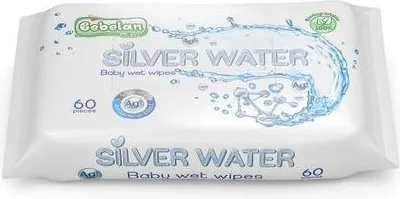 Bebelan Silver Water Мокри кърпи със сребърна вода x60 бр