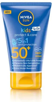 Nivea Sun Kids Protect & Care Детски слънцезащитен лосион SPF50+ 50 мл