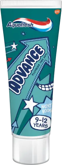 Aquafresh Advance Детска паста за зъби 9-12 г  75 мл