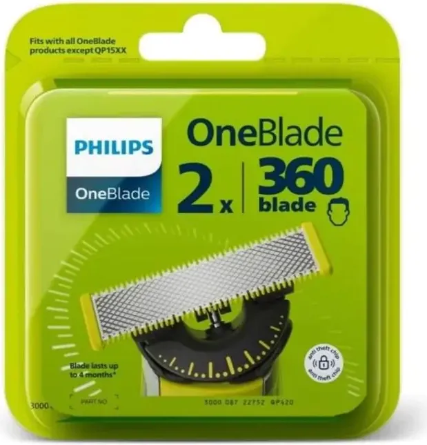 Резервно ножче Philips OneBlade QP420/50 х 2 бр