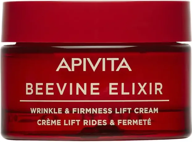 Apivita Beevine Elixir Коригиращ бръчките и стягащ дневен крем с богата текстура 50 мл