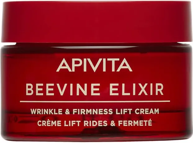 Apivita Beevine Elixir Коригиращ бръчките и стягащ дневен крем с богата текстура 50 мл