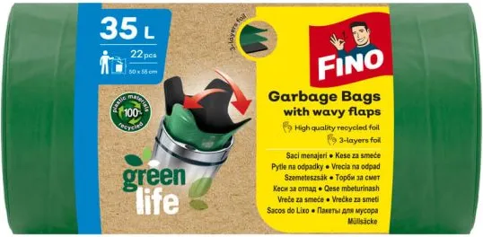 Fino Green Life Easy Pack Торби за смет 35 л 22 бр.