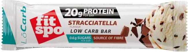 FITSPO Protein Bar Протеинов бар Lo Carb Страчатела 60 гр