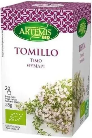 Tomillo Био Чай от глог 28 гр х 20 филтърни пакетчета Artemis Bio