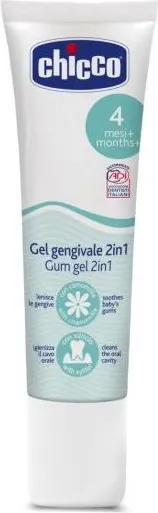 Chicco Gum Gel 2in1 Мултифункционален гел за венци 2в1 30 мл Artsana Italia