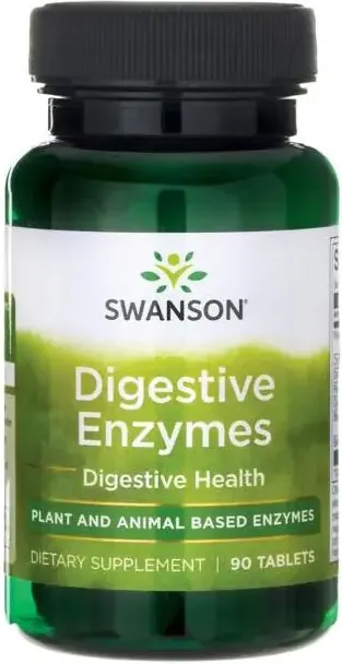Swanson Digestive Enzymes Храносмилателни ензими 90 таблетки