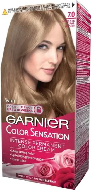 Garnier Color Sensation Трайна боя за коса, 7.0 Delicate Opal Blond