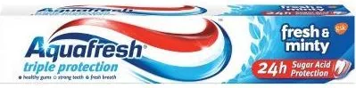 Aquafresh Triple Protection Fresh & Minty Паста за зъби синя 100 мл