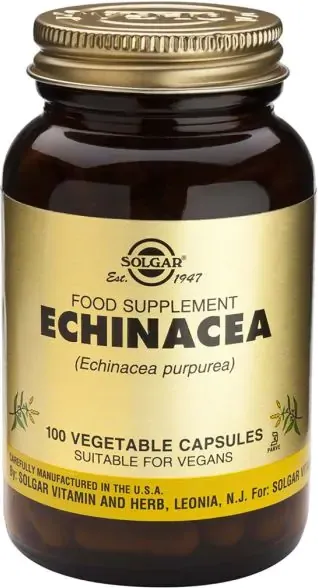 Solgar Echinacea Ехинацея за висок имунитет 500 мг х100 капсули