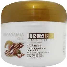 Linea Bio Маска за коса с макадамия 250 мл