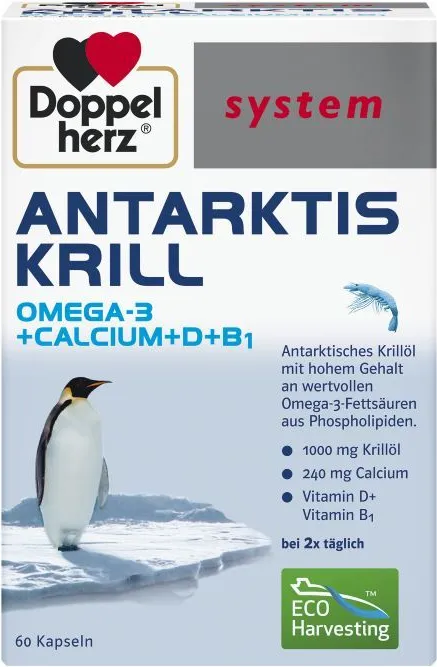 Doppelherz Допелхерц систем Антарктически крил х60 капсули
