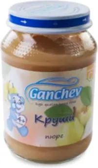 Ganchev Пюре круши 4М+ 190 гр