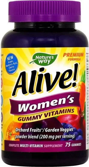 Nature's Way Alive Women's Алайв мултивитамини за жени х75 желирани таблетки