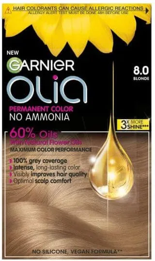 Garnier Olia Трайна безамонячна боя за коса 8.0 Blonde