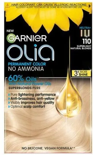 Garnier Olia Трайна безамонячна боя за коса 110 Natural Blonde