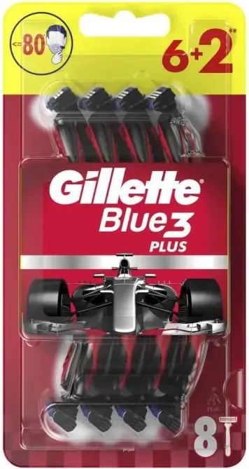 Gillette Blue 3 Nitro Еднократна самобръсначка х 6 + 2 бр