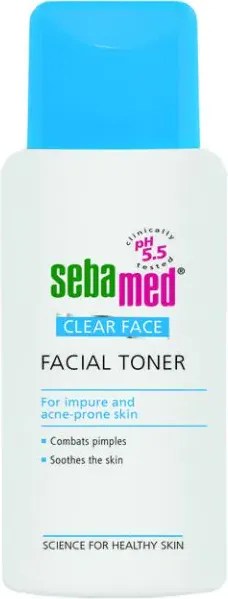 Sebamed Clear Face Дълбоко почистващ тоник за лице против акне 150 мл