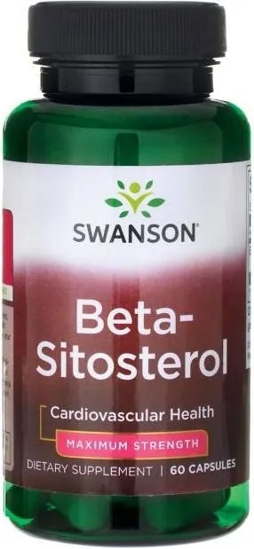 Swanson Beta-Sitosterol Бета-Ситостерол 60 капсули