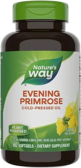 Nature's Way Primrose Max Strength в подкрепа на женското здраве 1300 мг х 60 софтгел капсули